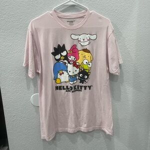 Pink Sanrio Hello Kitty and Friend Shirt